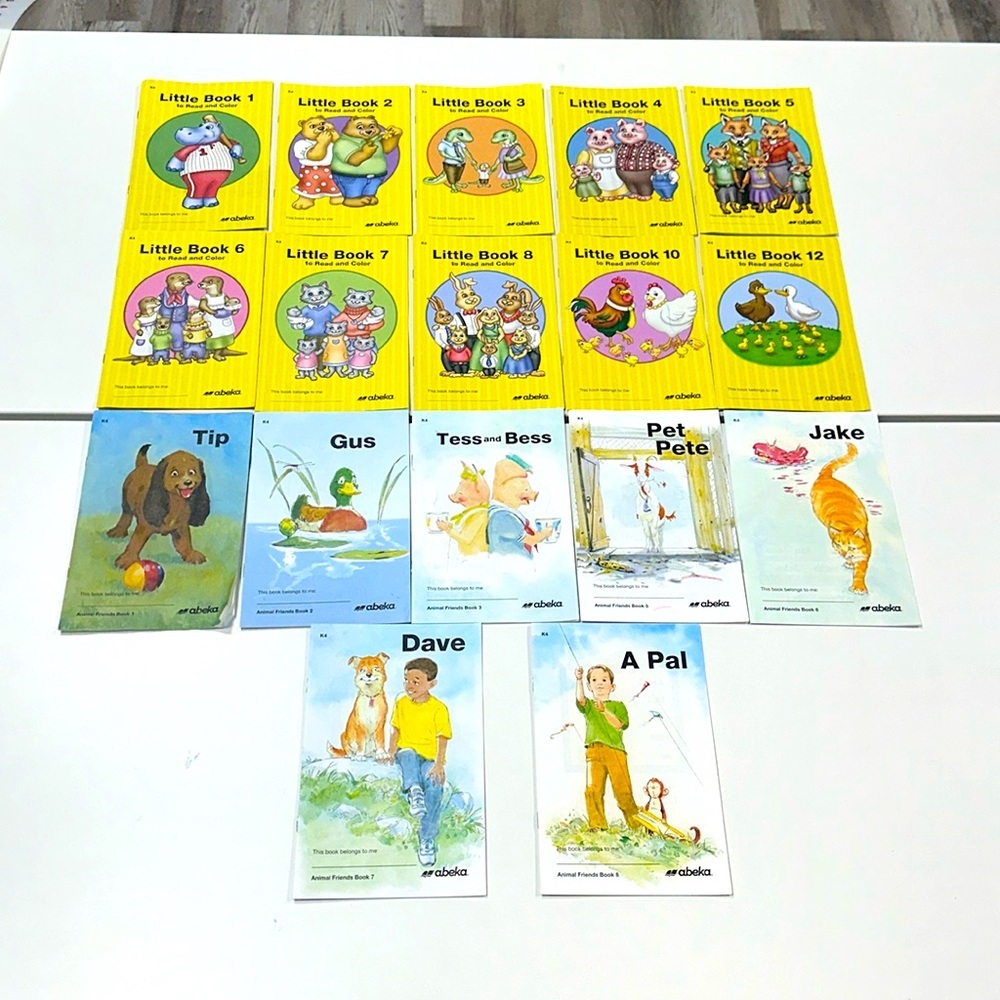 K4 Abeka books